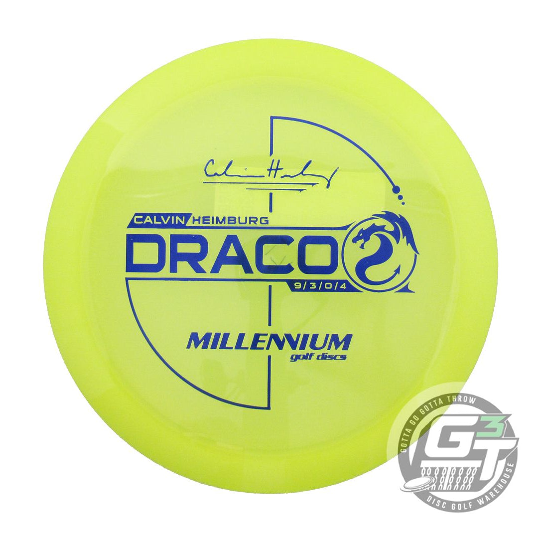 Millennium Calvin Heimburg Signature Flat Top Quantum Draco Distance Driver Golf Disc (Individually Listed)