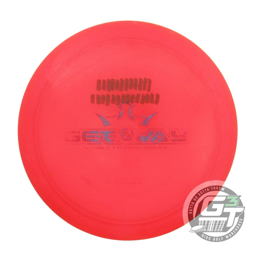 USED Dynamic Discs Lucid Getaway 171g Red Blue Foil Distance Driver Golf Disc