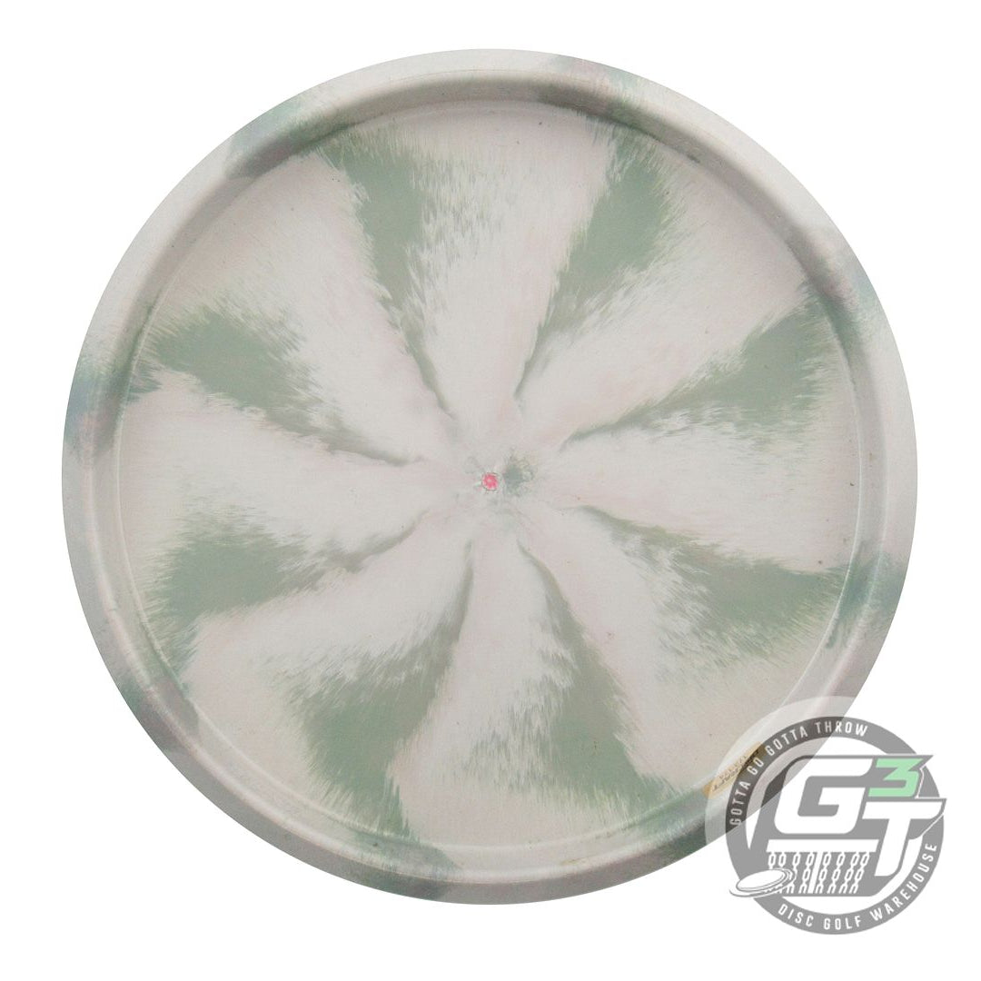 USED Discraft Recycled ESP Zone 175g Olive-Gray Blue Cheetah Foil Putter Disc