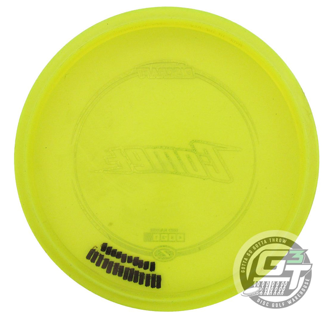 USED Discraft Z Comet 176g Yellow Lilac Foil Midrange Golf Disc