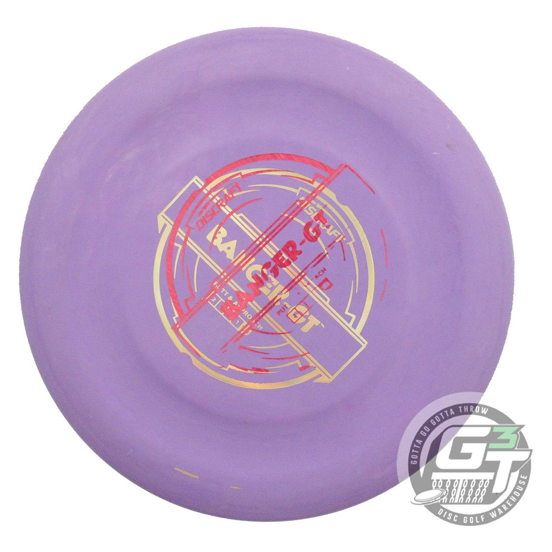 USED Discraft X-OUT Putter Line Banger GT 173g Purple Putter Golf Disc
