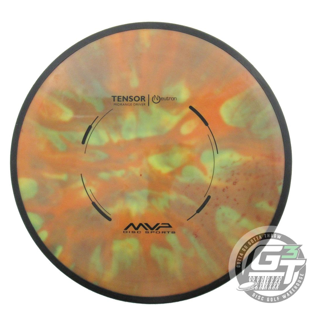 USED MVP Disc Sports Neutron Tensor 173g Yellow HOME DYED PFN OOP Midrange Disc