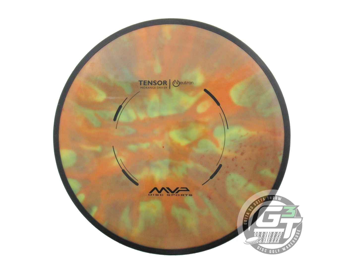 USED MVP Disc Sports Neutron Tensor 173g Yellow HOME DYED PFN OOP Midrange Disc