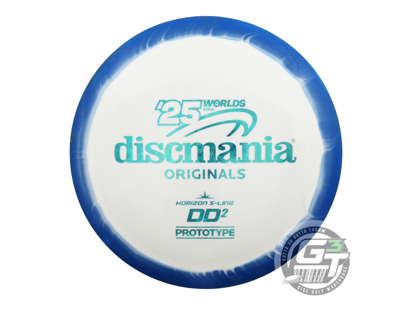 USED DiscMania PROTO Horizon S-Line DD2 173g Blue-White Distance Driver Disc