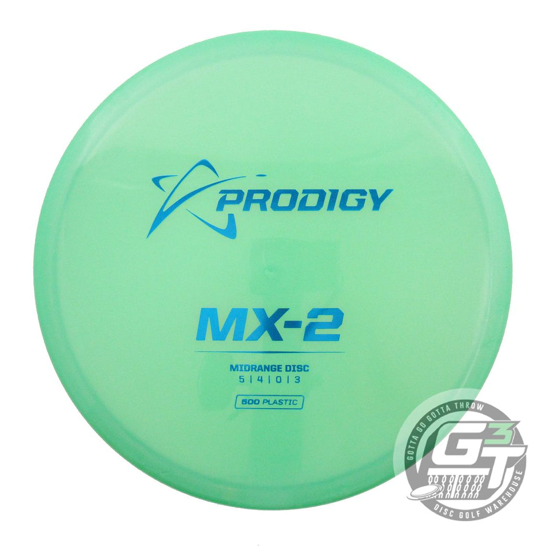 USED Prodigy Discs 500 MX2 175g Green Blue Foil Midrange Golf Disc