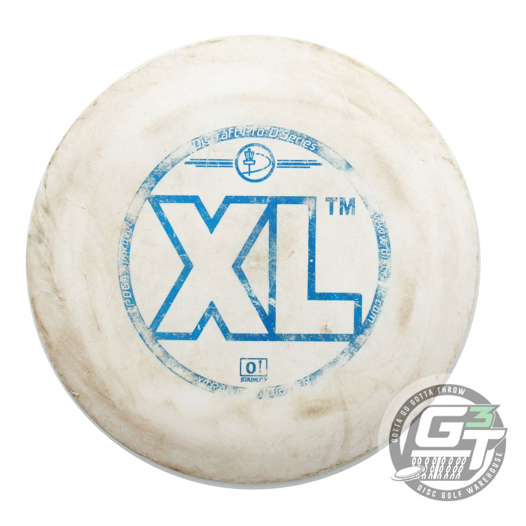 USED Discraft Pro D XL 171g White Blue Foil OOP Distance Driver Golf Disc