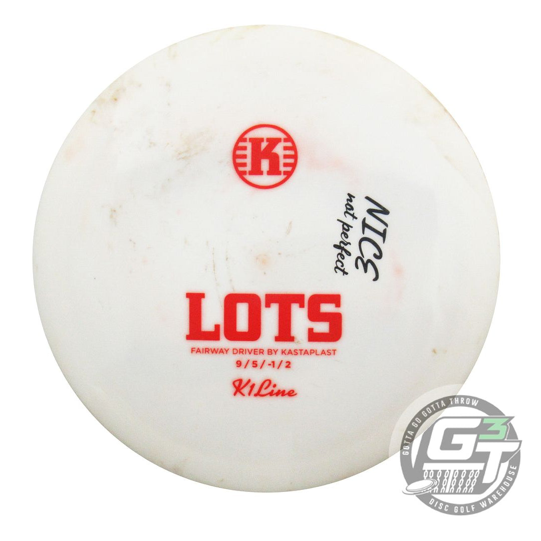 USED Kastaplast X-OUT K1 Lots 175g White A Fairway Driver Golf Disc
