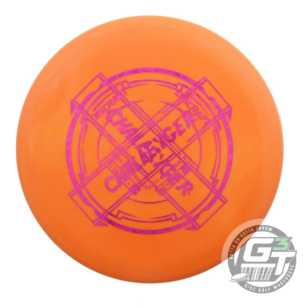 USED Discraft X-OUT Putter Line Challenger 151g Orange Putter Golf Disc