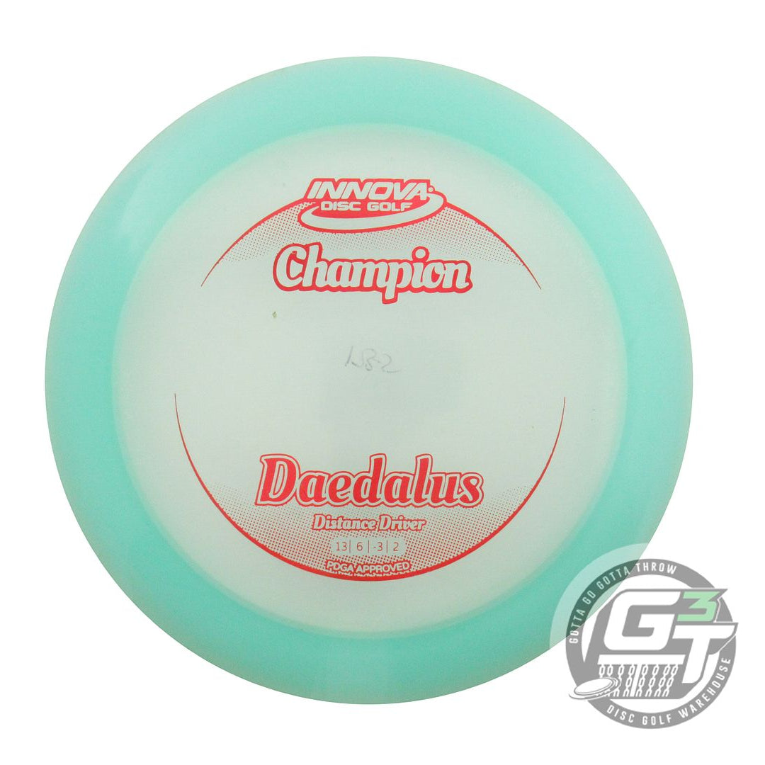 USED Innova Champion Daedalus 175g Seafoam Red Holo Foil Distance Driver Disc