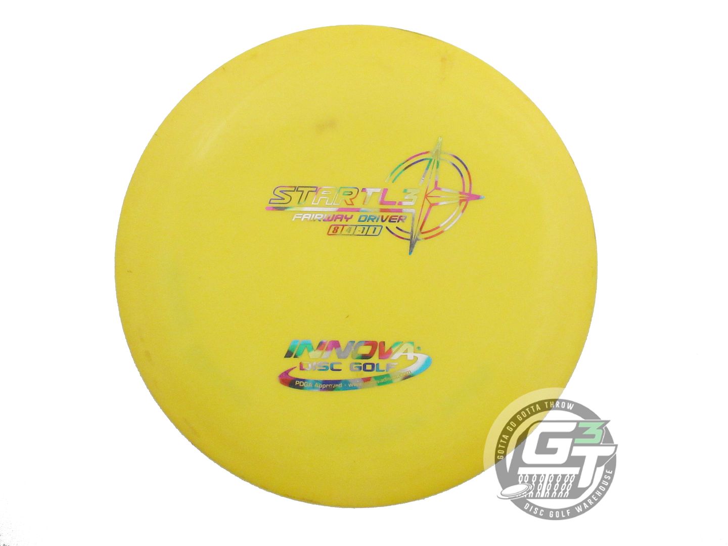 USED Innova Star TL3 171g Marigold Jellybean Foil Fairway Driver Golf Disc