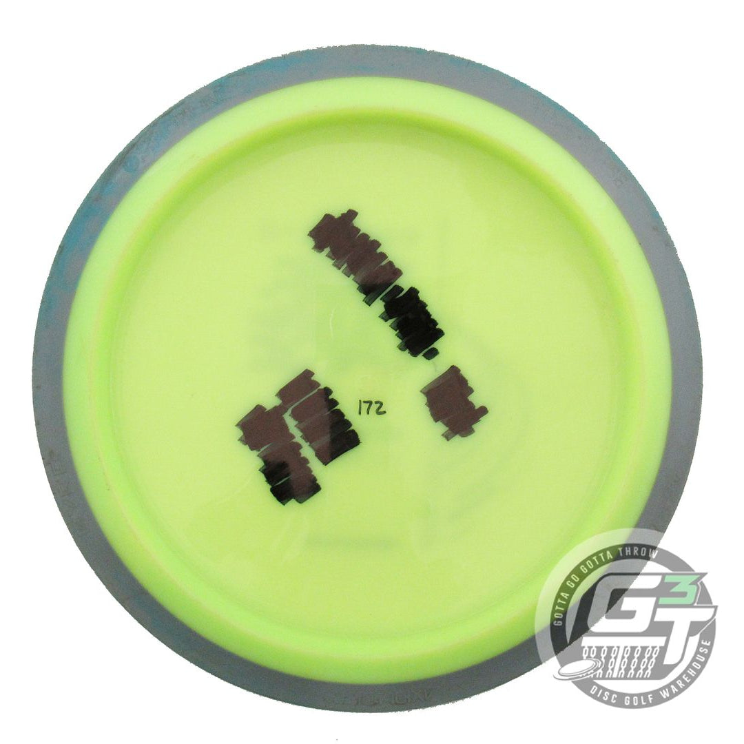 USED Axiom Discs Neutron Time Lapse 172g Yellow Gray Rim Driver Golf Disc