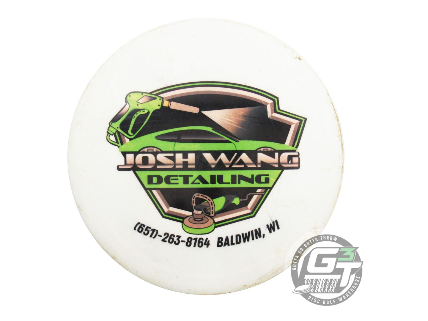 USED Latitude 64 DyeMax Gold Sapphire 163g DETAILING Distance Driver Golf Disc