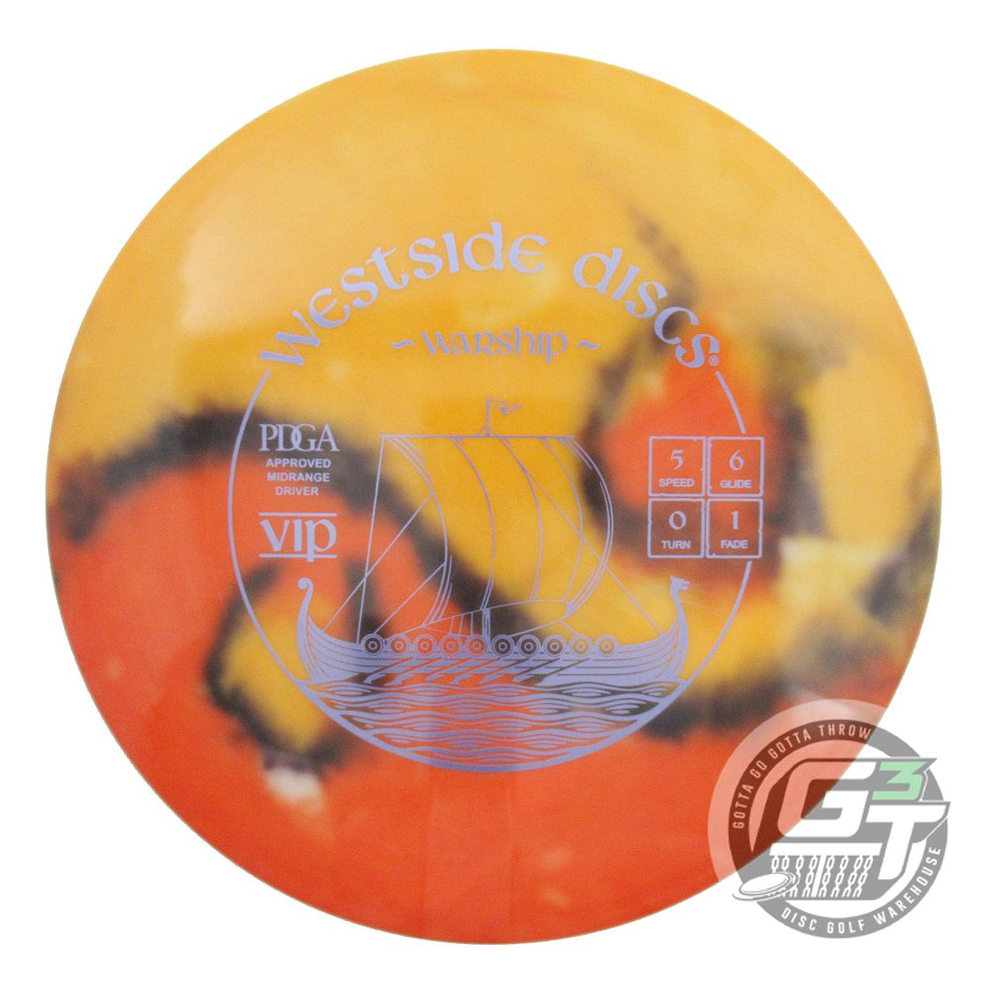 Westside MyDye VIP Warship Midrange Golf Disc (Individually Listed)