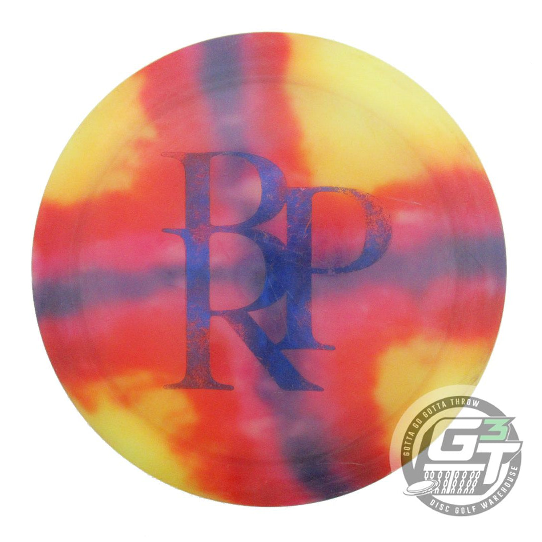 USED Innova I-DYE Champion Destroyer 176g Cross Burst Distance Driver Golf Disc