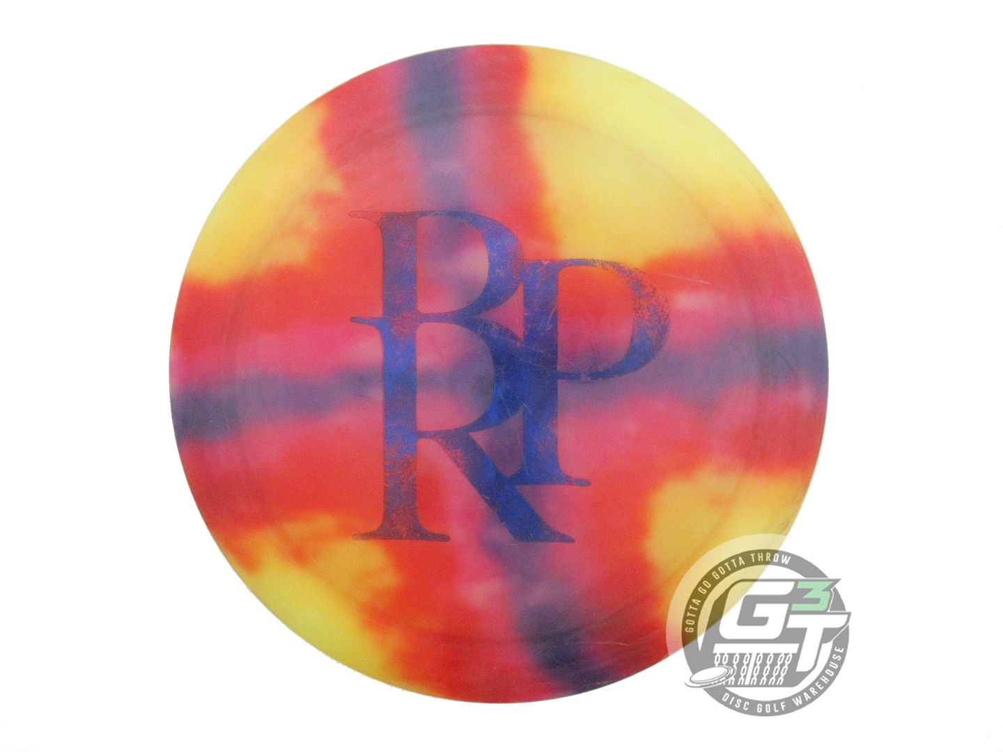 USED Innova I-DYE Champion Destroyer 176g Cross Burst Distance Driver Golf Disc