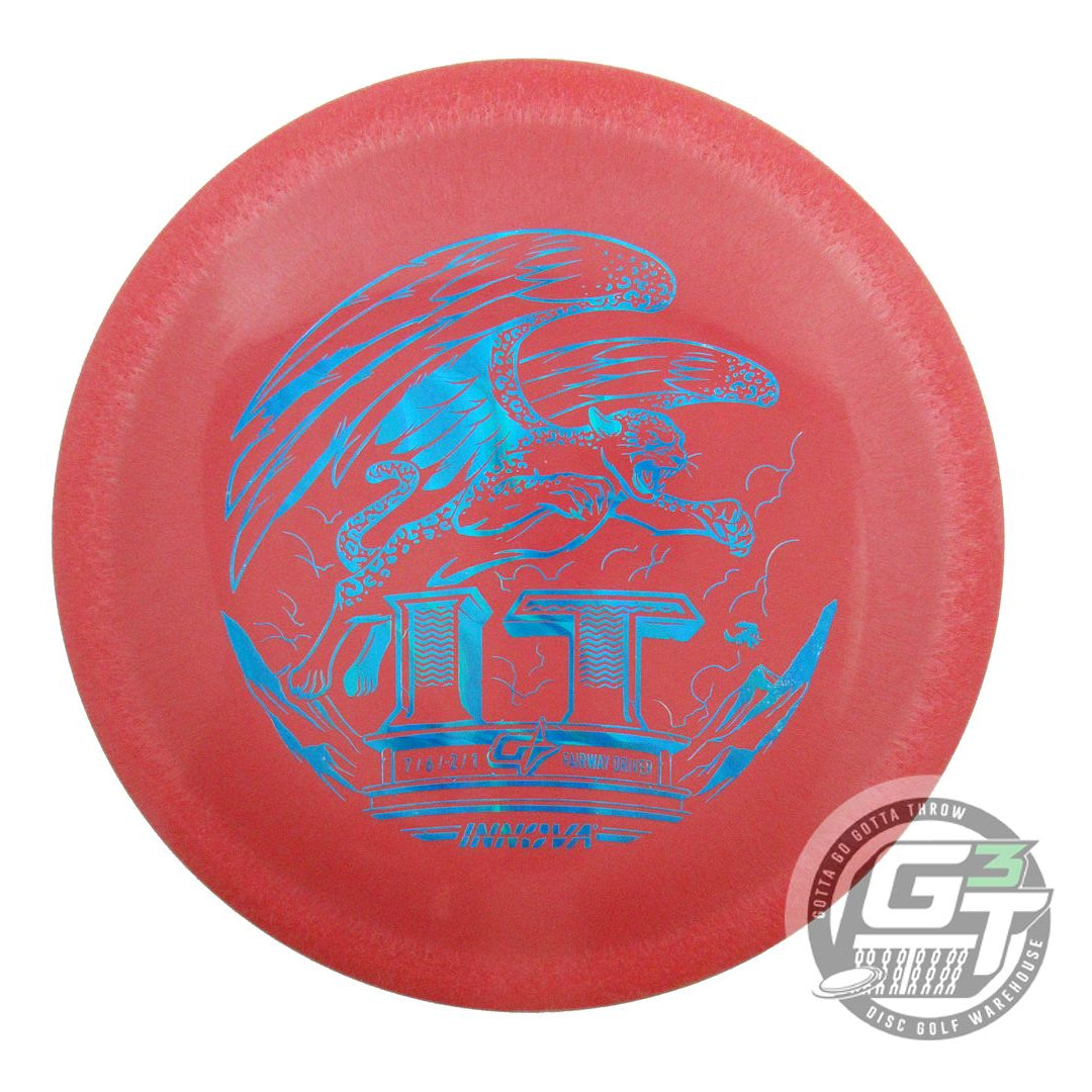 USED Innova GStar IT 167g Maroon Blue Foil Fairway Driver Golf Disc