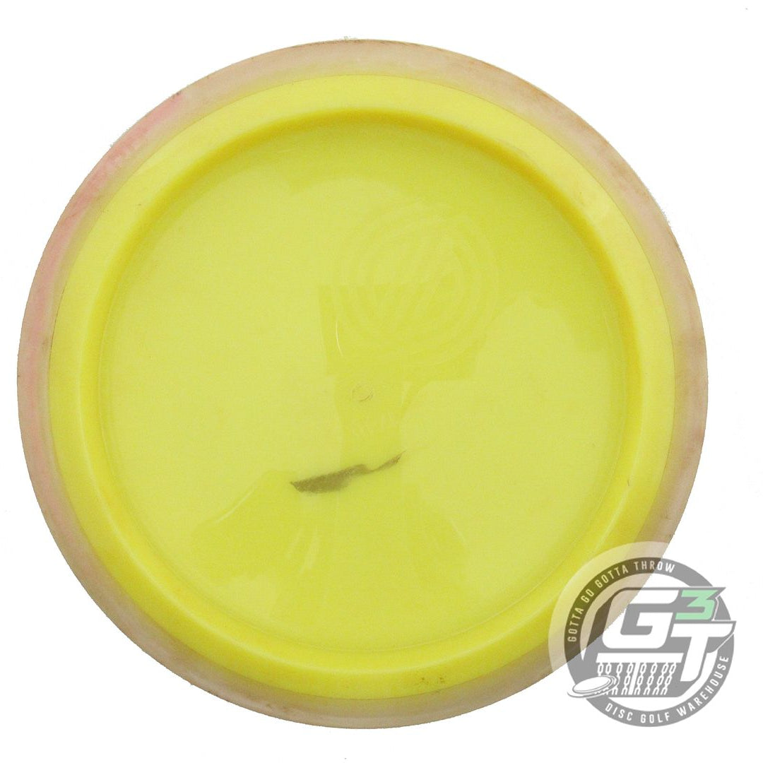 USED Axiom Discs Neutron Time Lapse 174g Yellow Tan Rim Driver Golf Disc