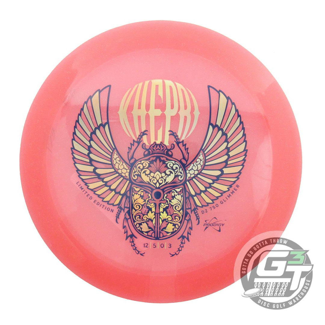Prodigy Limited Edition Khepri Stamp Glimmer 750 Series D2 Distance Driver Golf Disc (Individually Listed)