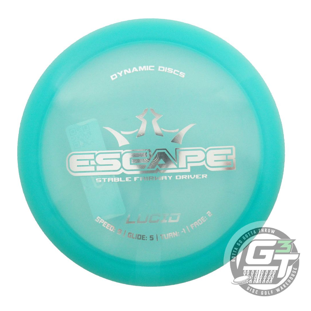 Dynamic Discs Lucid Escape Fairway Driver Golf Disc (Individually Listed) - Gotta Go Gotta Throw