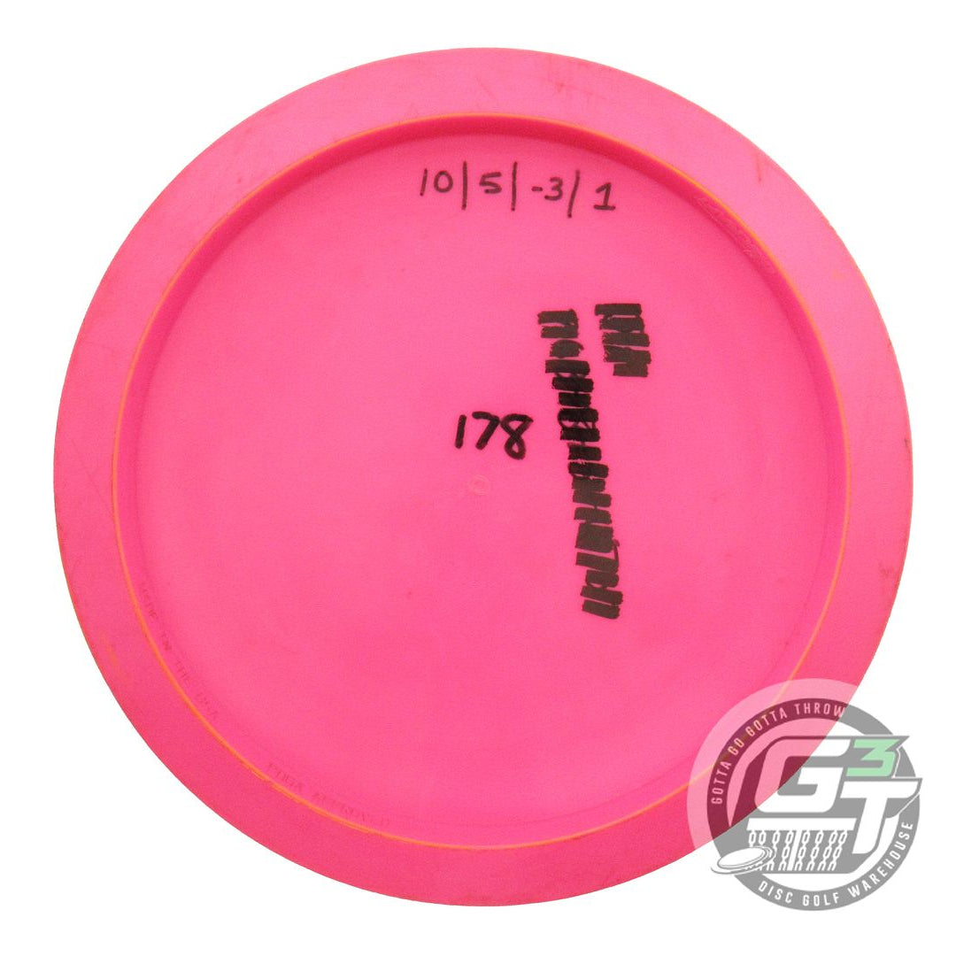 USED Discraft ESP FLX Avenger SS 178g Pink Teal Foil OOP Distance Driver Disc