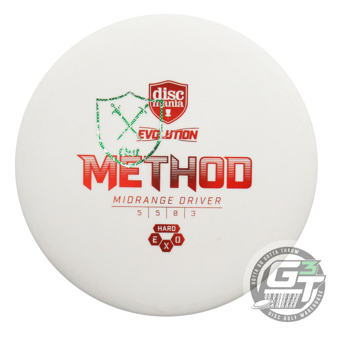 USED DiscMania X-OUT EXO Hard Method 175g White Midrange Golf Disc