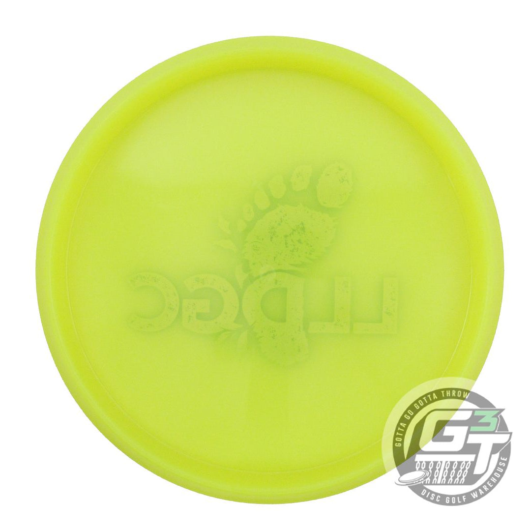 USED Dynamic Discs Lucid Suspect 174g Yellow Teal Foil Midrange Golf Disc