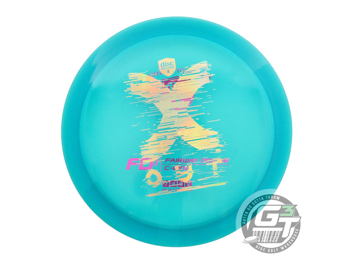 USED DiscMania X-OUT C-Line FD1 175g Teal Fairway Driver Golf Disc