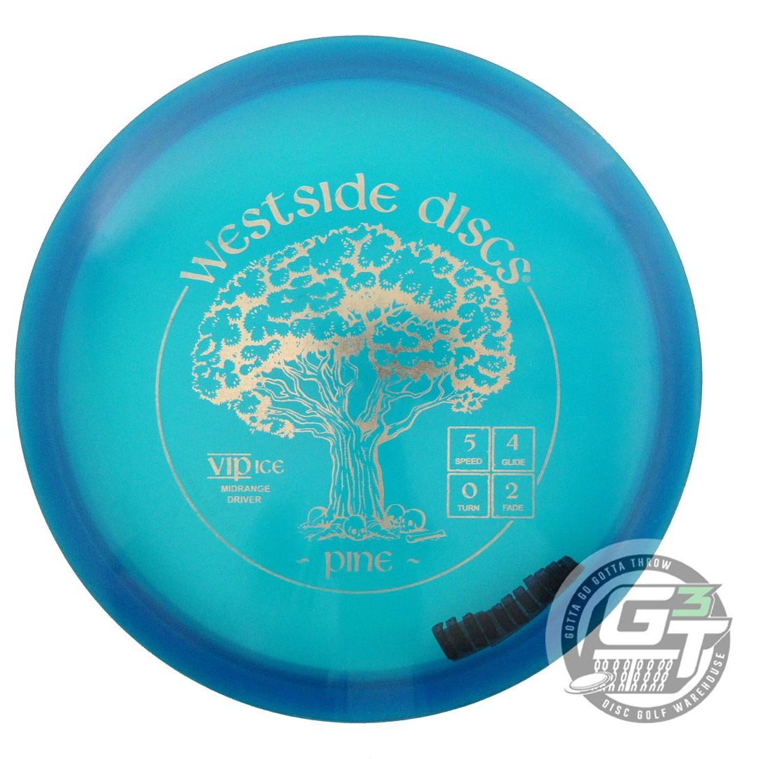 USED Westside Discs VIP Ice Pine 179g Blue Gold Foil Midrange Golf Disc
