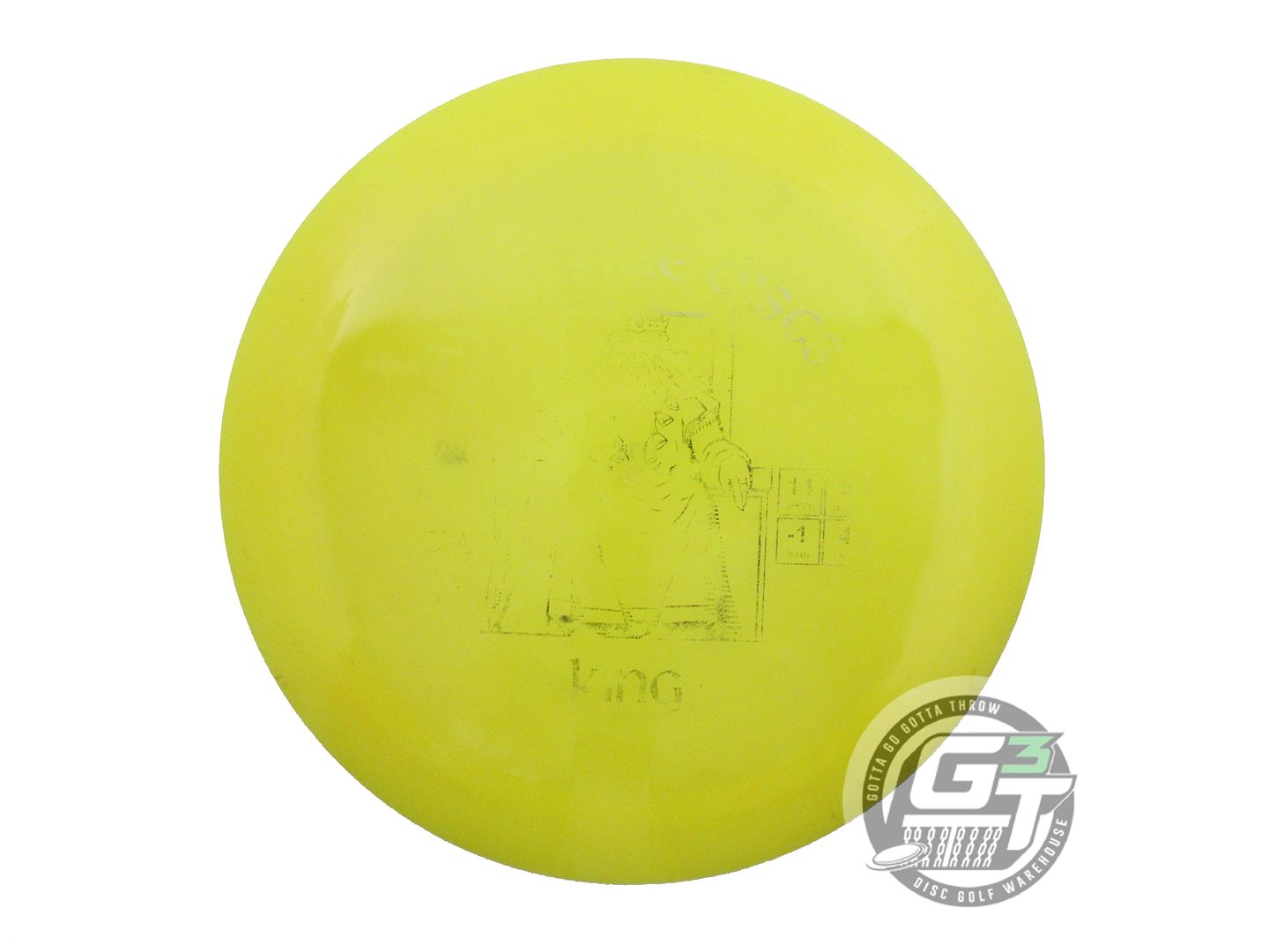 USED Westside Discs VIP King 170g Yellow TILTED SWORD Distance Driver Golf Disc