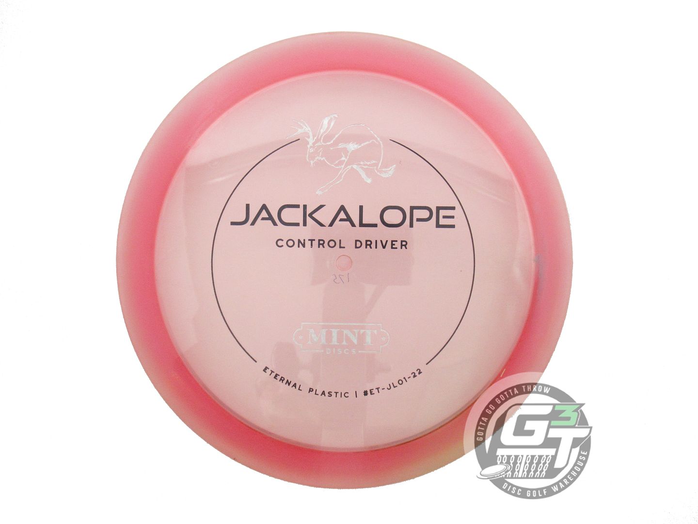 USED Mint Discs Eternal Jackalope 175g Pink Fairway Driver Golf Disc
