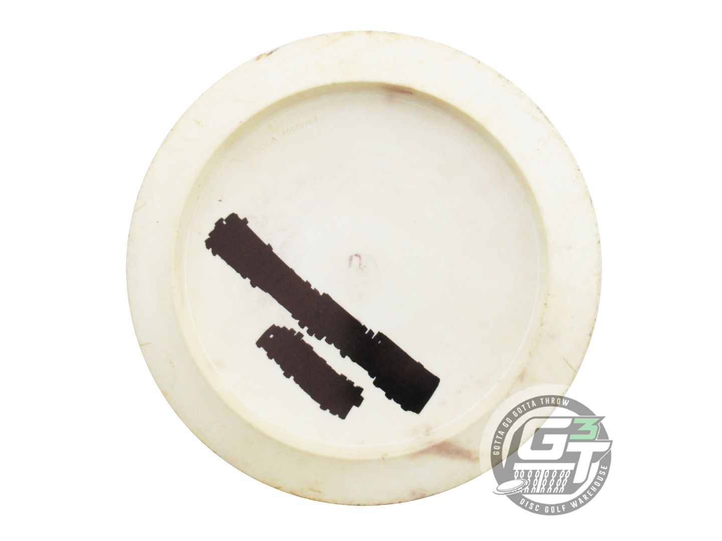 USED Legacy Discs Icon Cannon 171g White Orange Stamp RIM GOUGE Driver Golf Disc