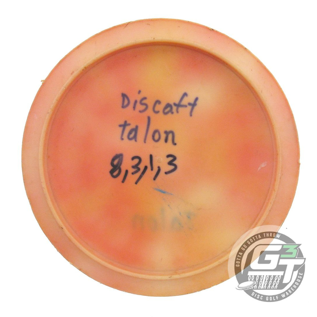 USED Discraft FlyDye Elite X Talon 171g Orange-Red OOP Distance Driver Golf Disc