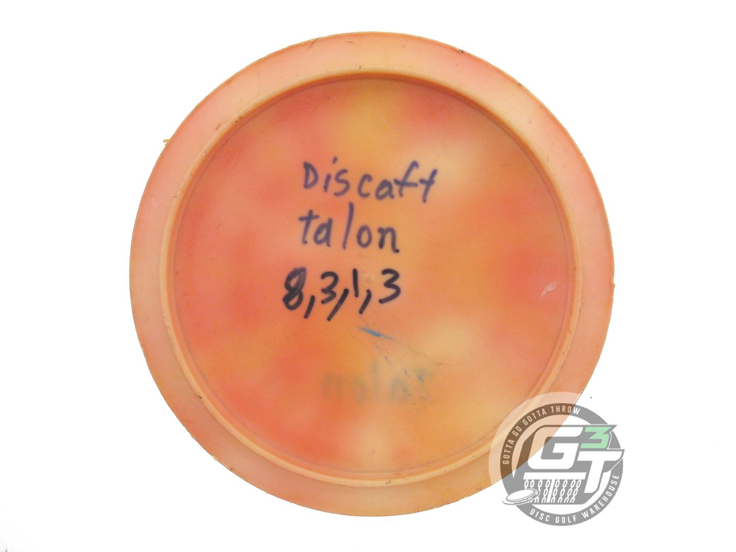 USED Discraft FlyDye Elite X Talon 171g Orange-Red OOP Distance Driver Golf Disc