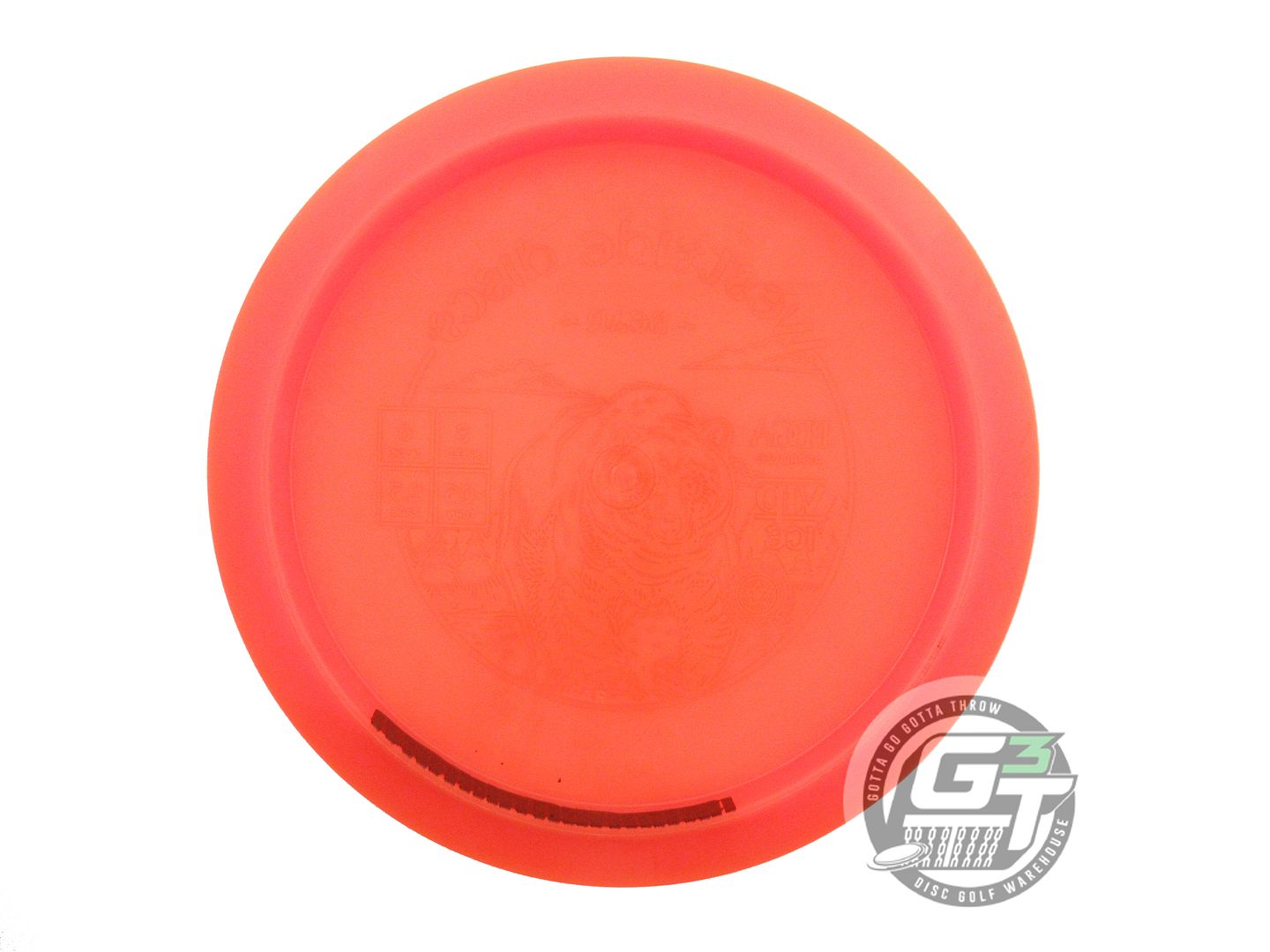 USED Westside Discs VIP Ice Bear 167g Orange Green Foil Fairway Driver Golf Disc