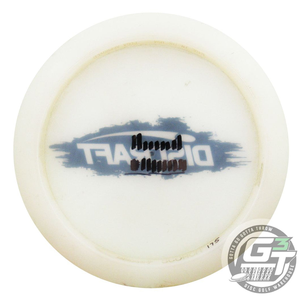 USED Discraft SPLASH LOGO Z Scorch 175g White Black Stamp Distance Driver Disc
