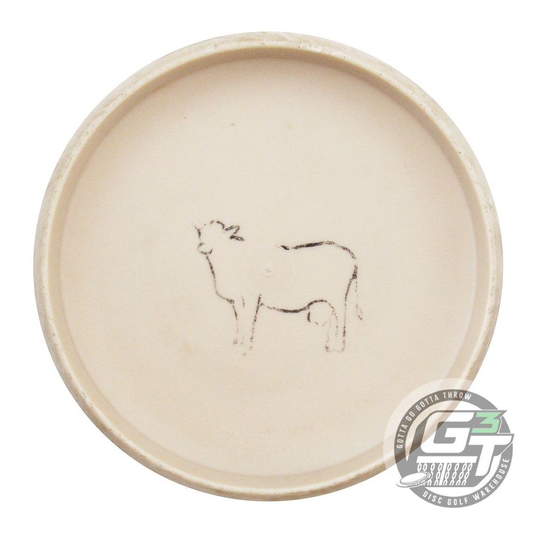 USED DiscMania D-Line P2 175g Ivory Wiped Stamp Putter Golf Disc