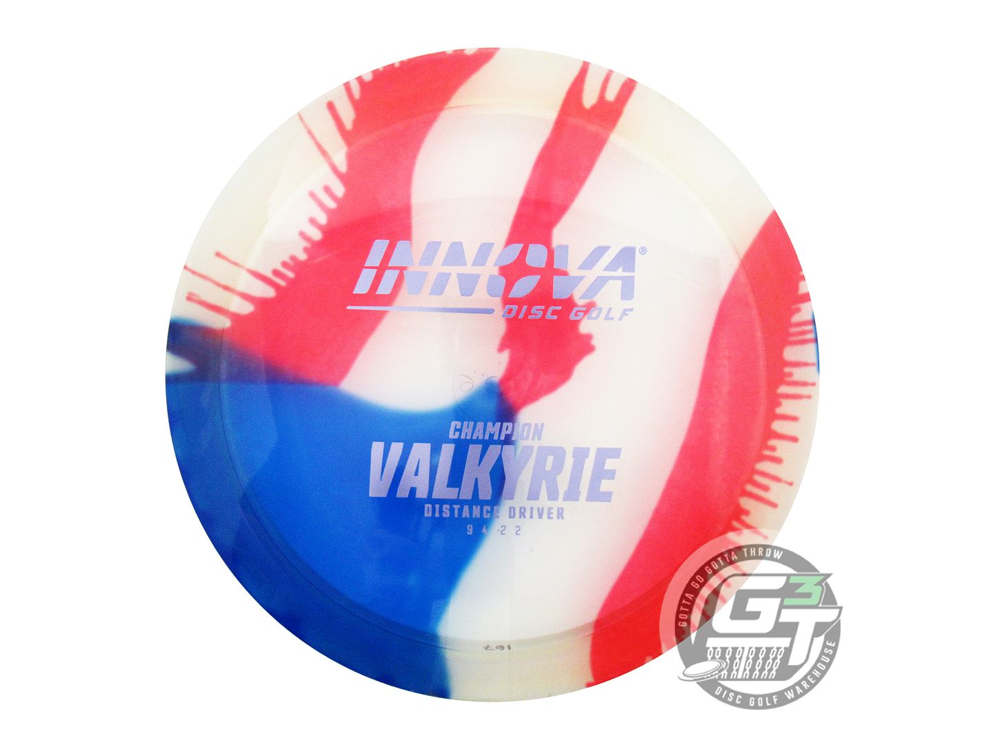 USED Innova I-DYE Champion Valkyrie 167g Flag Distance Driver Golf Disc