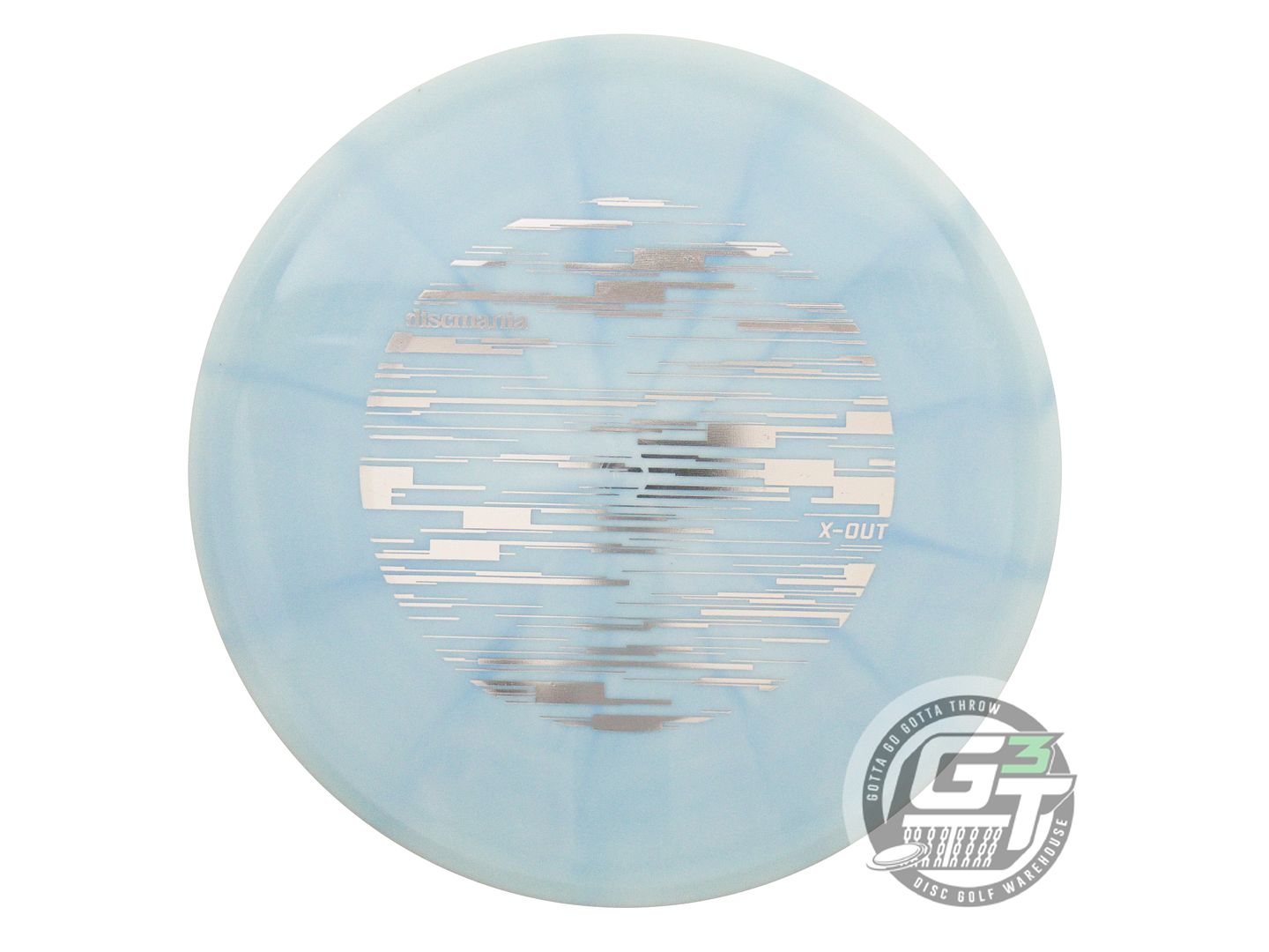 NOS DiscMania X-OUT Neo Mutant 174g Blue Midrange Golf Disc