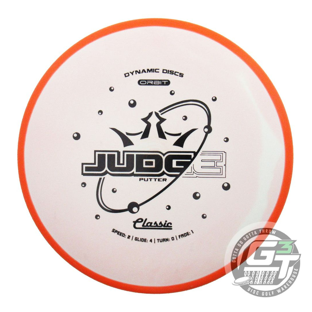 Dynamic Discs Classic Line Orbit Judge Putter Golf Disc (Individually Listed)
