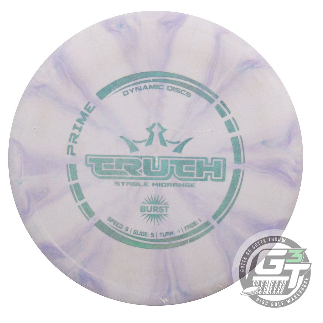 USED Dynamic Discs Prime Burst Truth 177g Lilac Blue Holo Foil Midrange Disc