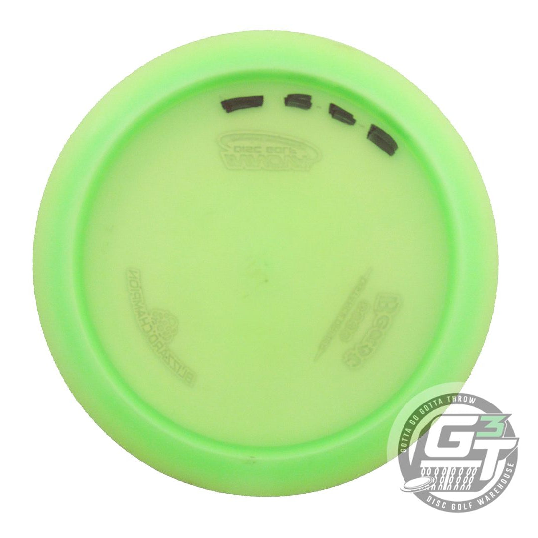 USED Innova Blizzard Beast 149g Lime Red Foil Distance Driver Golf Disc