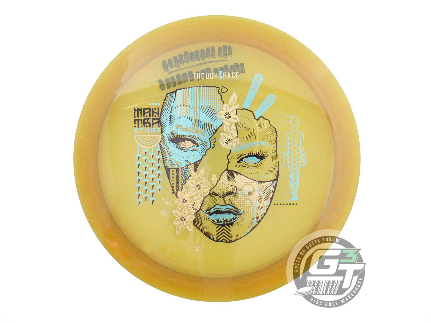 USED Thought Space Ethos Mantra 174g Yellow Fairway Driver Golf Disc