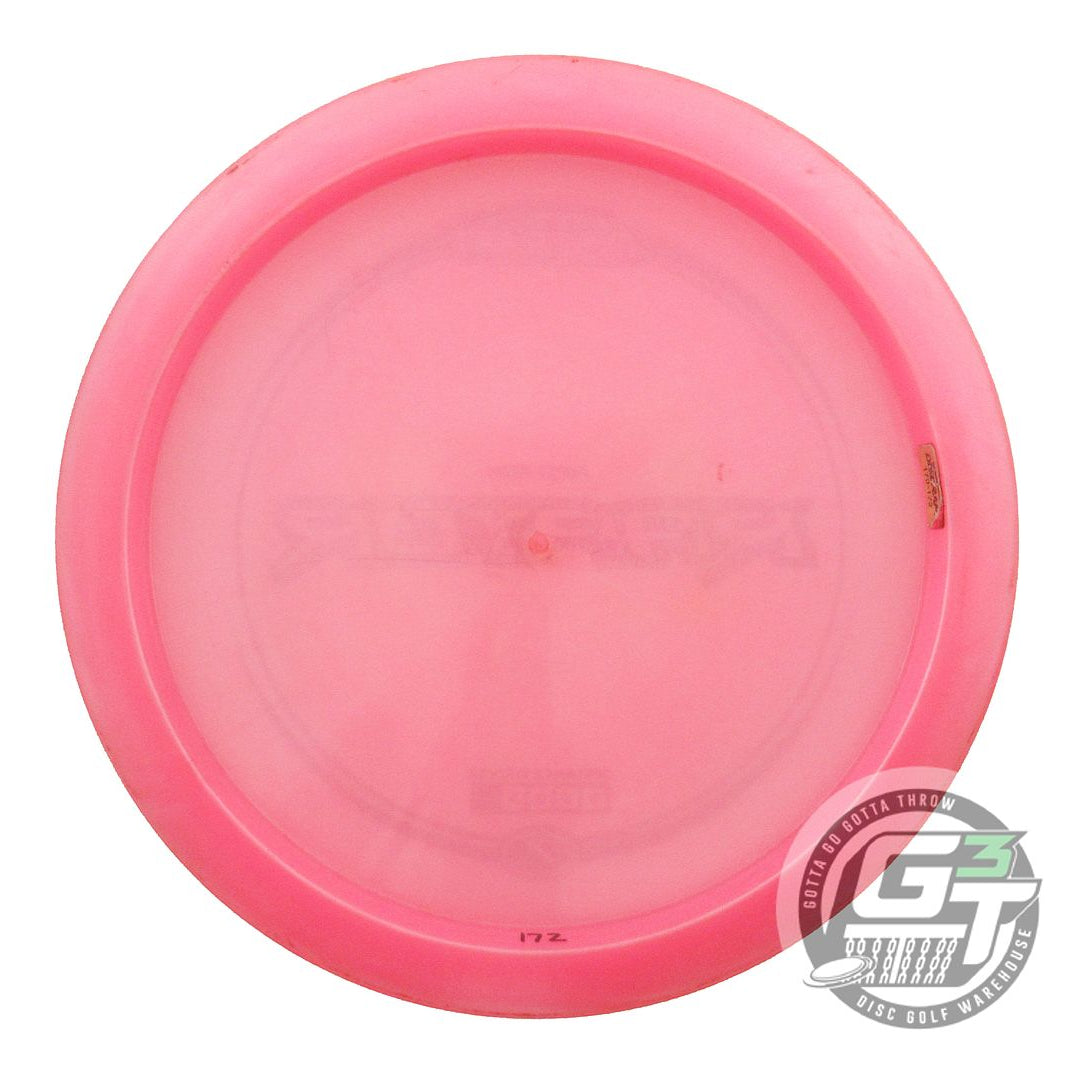 USED Discraft FIRST RUN Z Raptor 172g Pink Silver Weave Distance Driver Disc