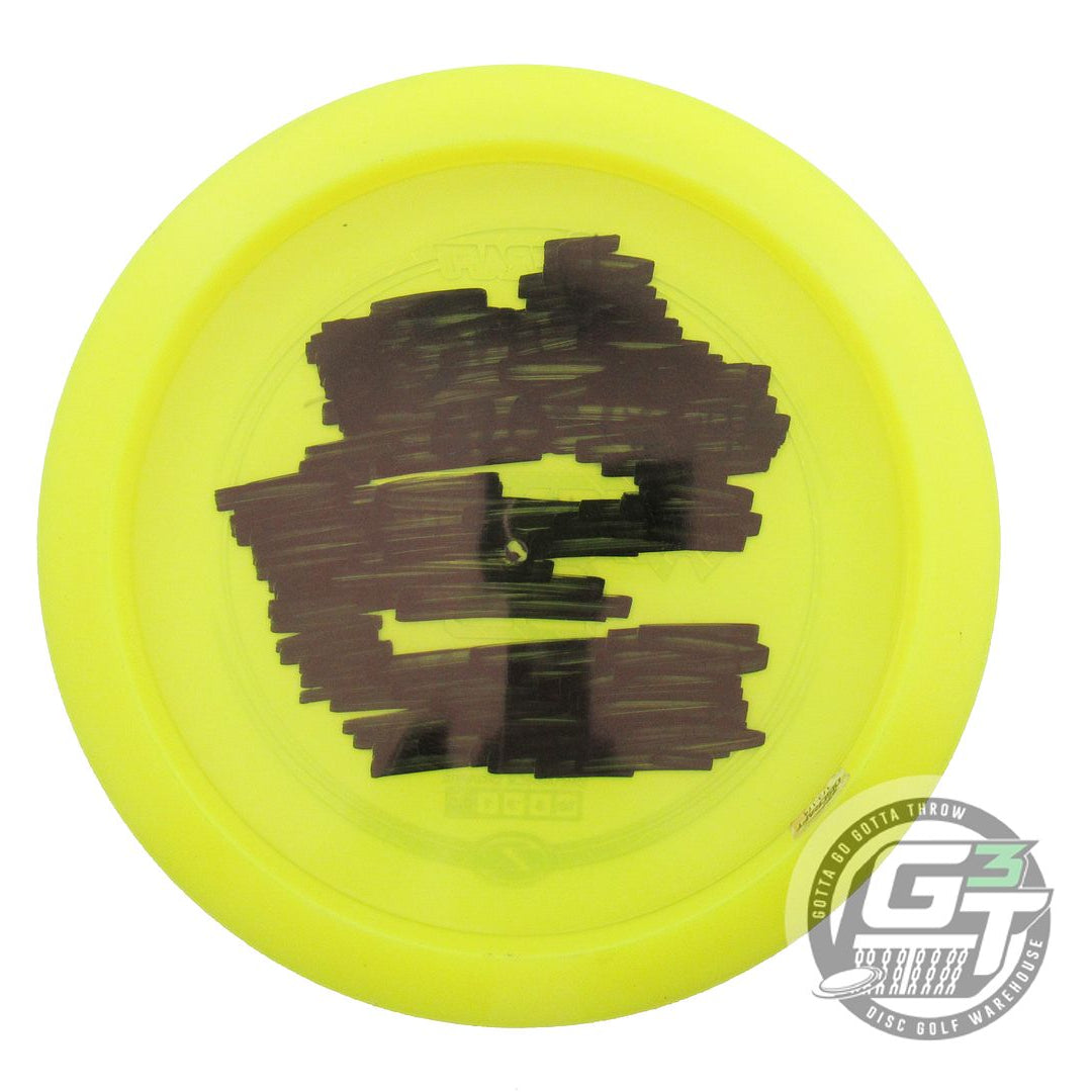 USED Discraft Z Avenger SS 175g Yellow Diamond Plate Foil Distance Driver Disc