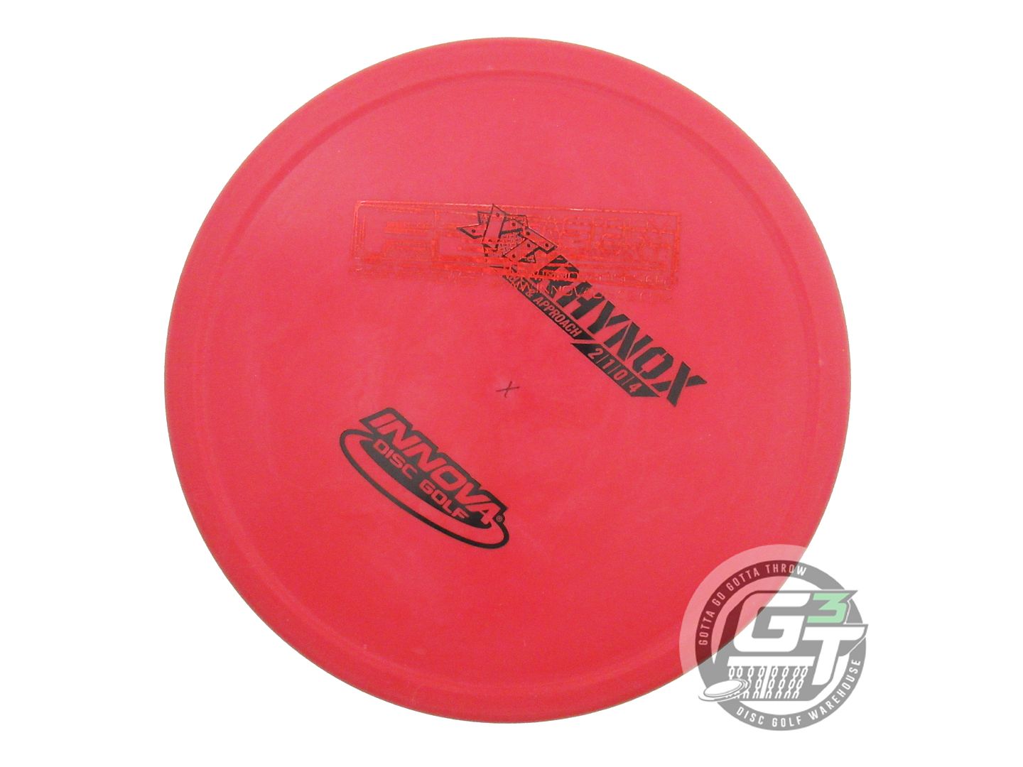 USED Innova X-OUT XT RhynoX 170g Red Black Stamp Putter Golf Disc
