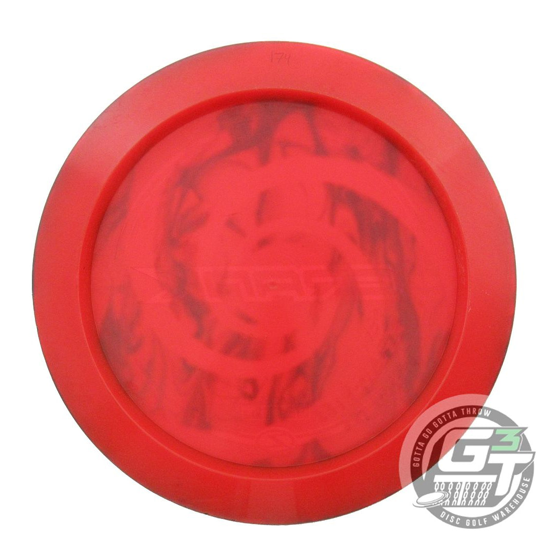 USED Discraft Z Crank 176g Red HOME DYED Distance Driver Golf Disc