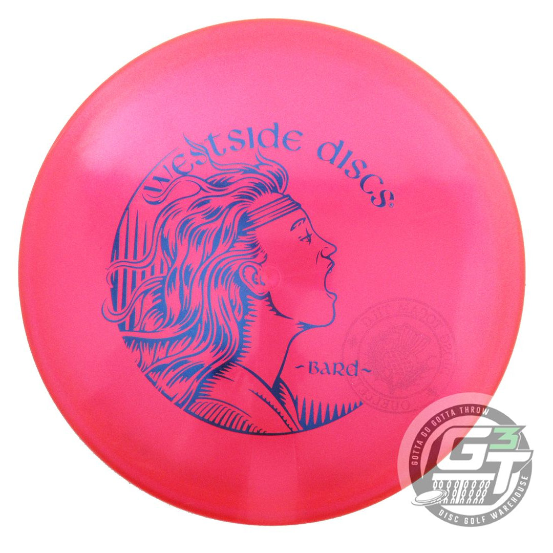 USED Westside Discs VIP Ice Glimmer Bard 177g Red Blue Foil Midrange Golf Disc