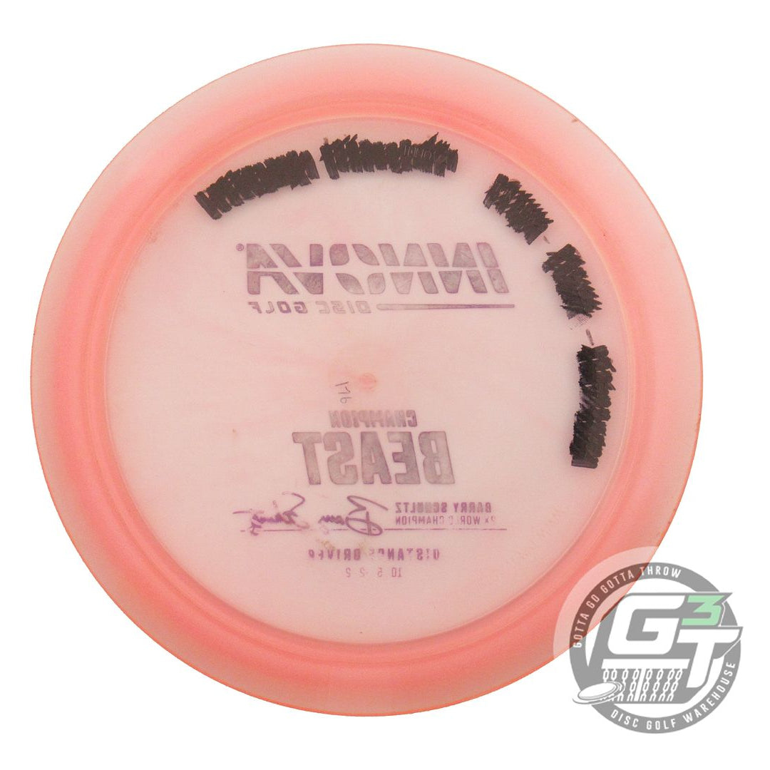 USED Innova Champion Beast 176g Pink Purple Foil Distance Driver Golf Disc