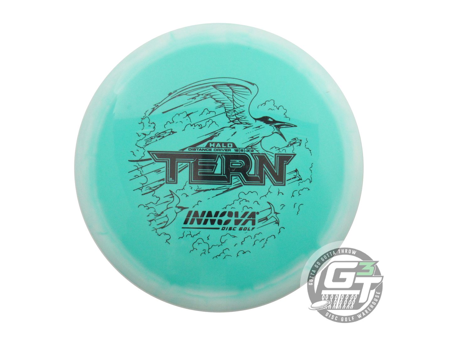 USED Innova Halo Star Tern 175g White-Seafoam Distance Driver Golf Disc