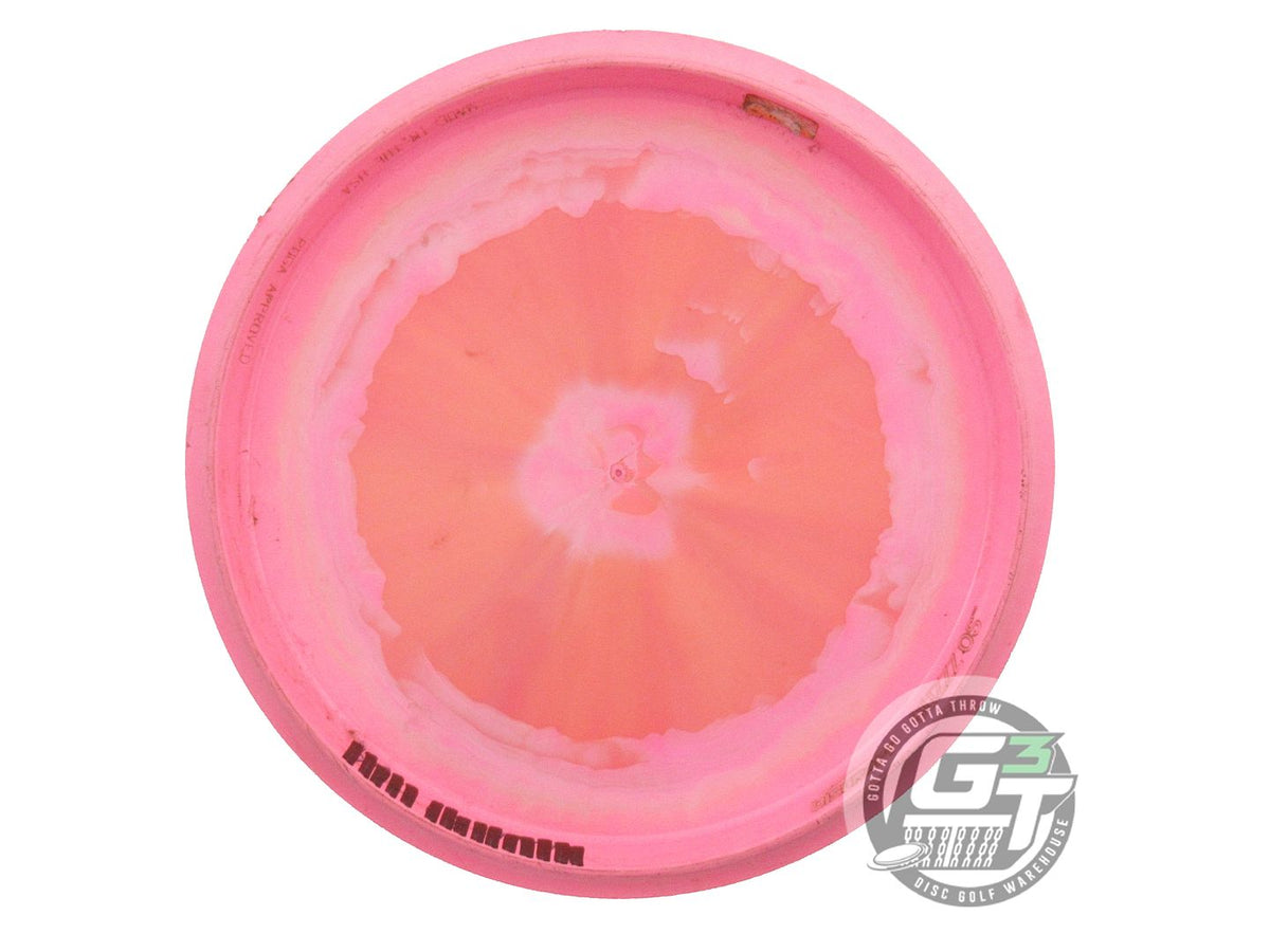 USED Discraft ESP Buzzz OS 181g Pink-Orange Red Weave Foil Midrange Golf Disc